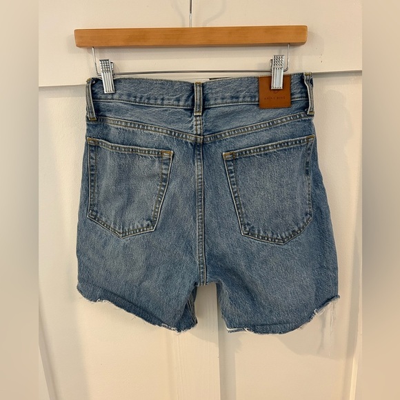 Anine Bing cut off Jean Bermuda shorts size 29 button fly - Picture 4 of 6